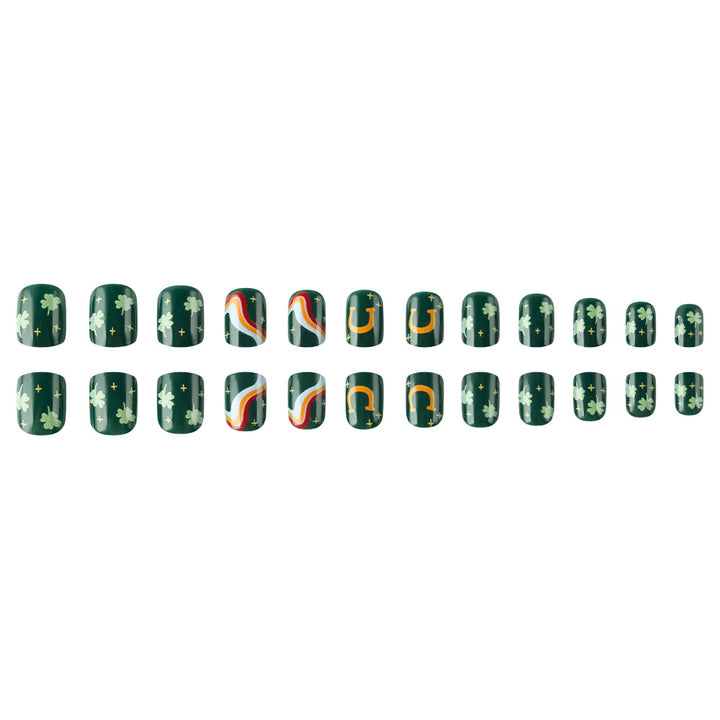 Artistic Illustrated Press-On Nails Stornfield