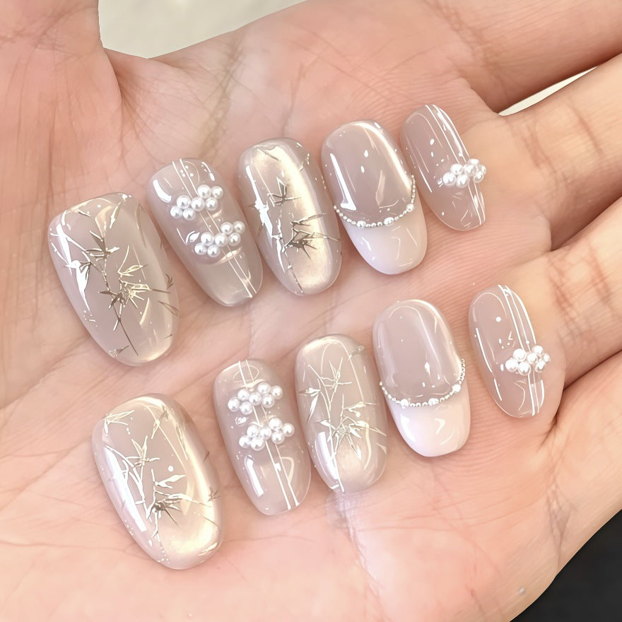 Premium Artistic Press-On Nail Set