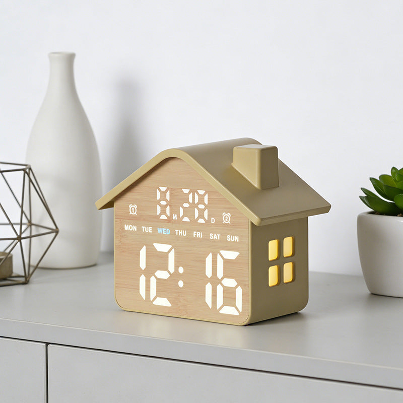 Digital Alarm Clock In Modern Home Design Stornfield