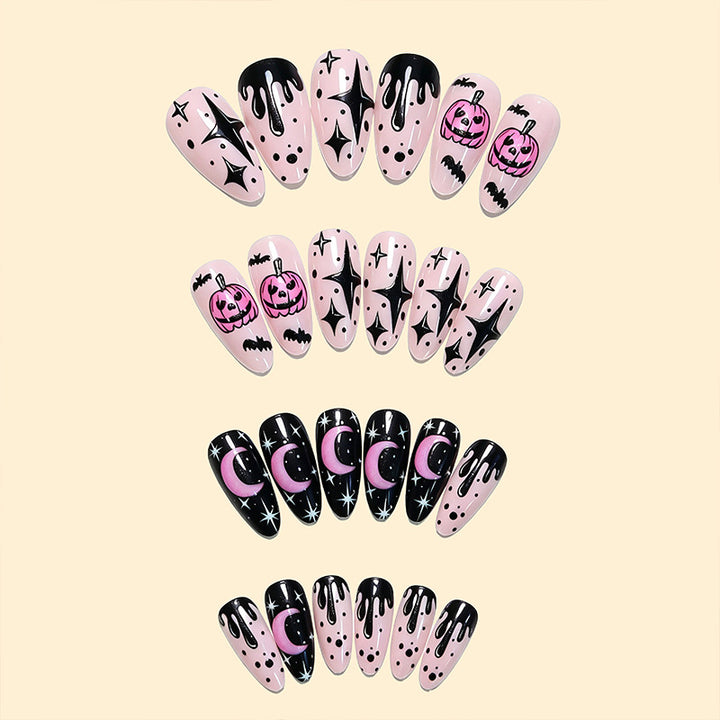 Creative Halloween Design Gel Nails Stornfield