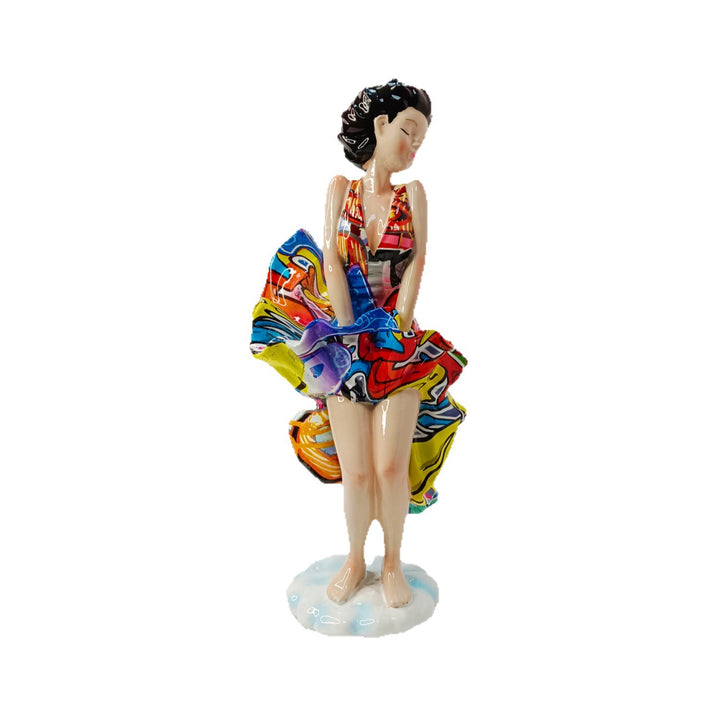 Artistic figure with beach design Stornfield