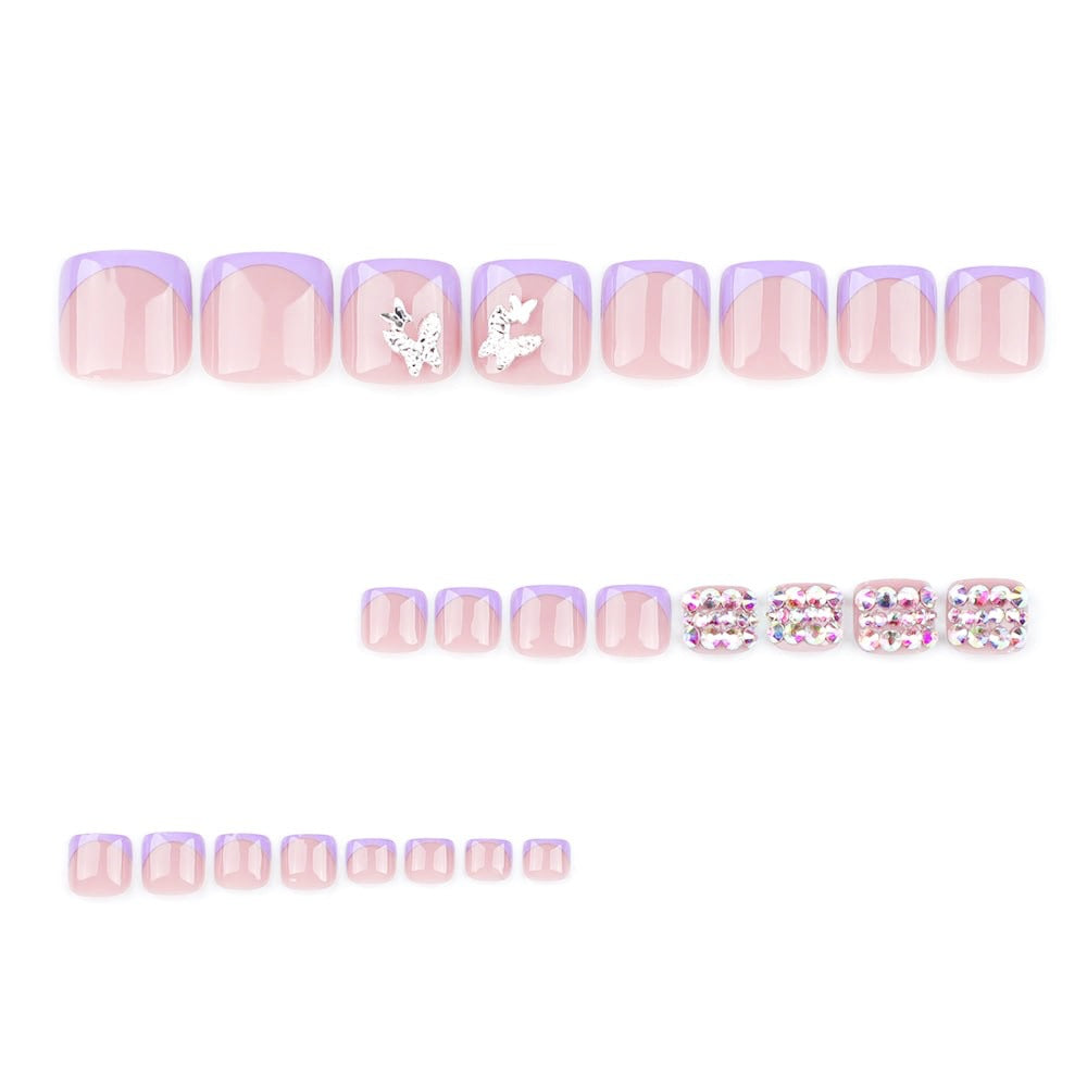 Nail art set with sparkling accents Stornfield