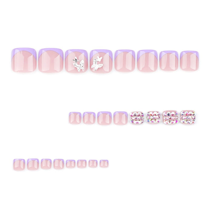 Nail art set with sparkling accents Stornfield