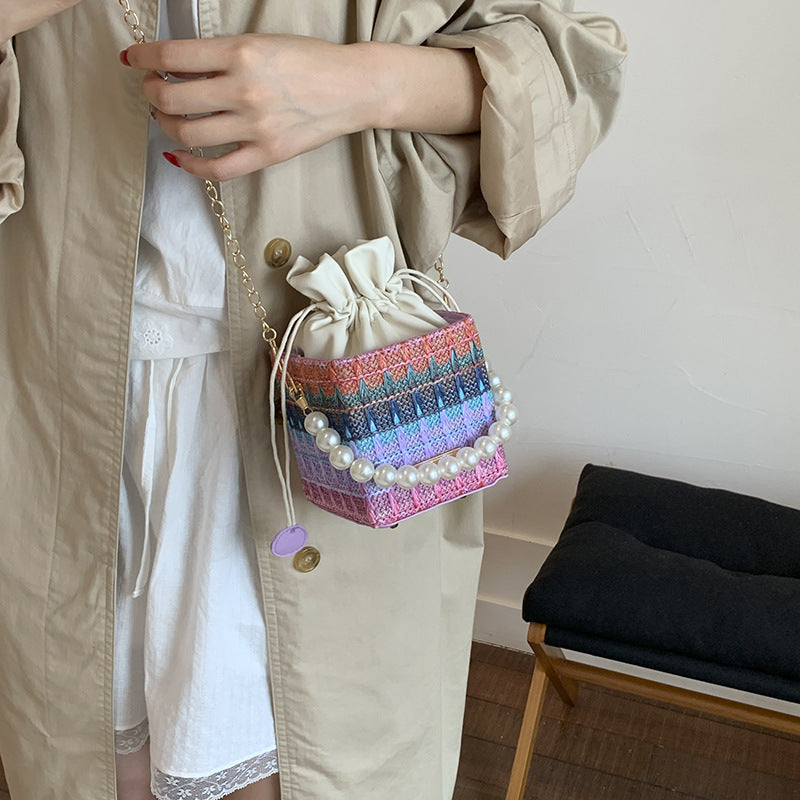 Charming Mini Drawstring Shoulder Bag Stornfield