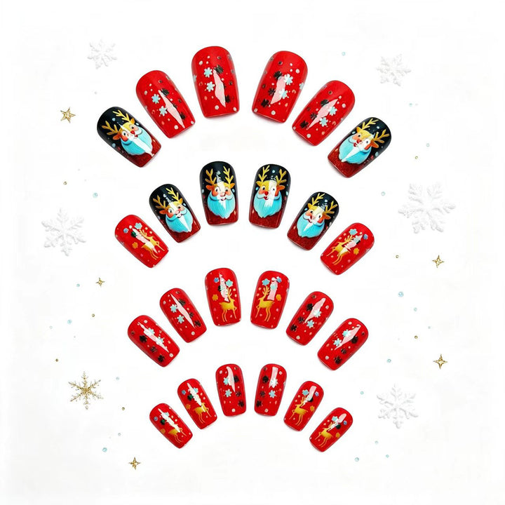 Creative Art Nails with Festive Christmas Design Stornfield