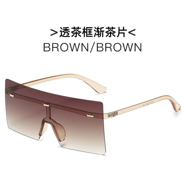 Women futuristic oversized sunglasses Stornfield