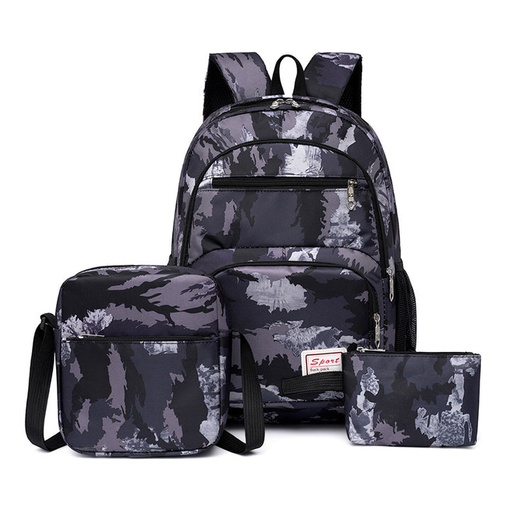 School backpack with multiple compartments and matching accessories Stornfield