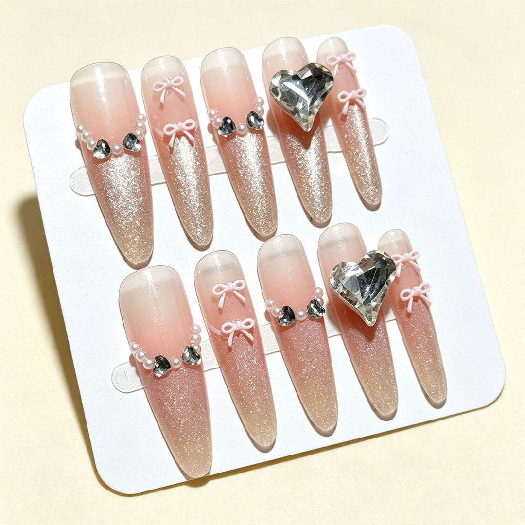 Decorative Rhinestone Nail Art Tips Stornfield