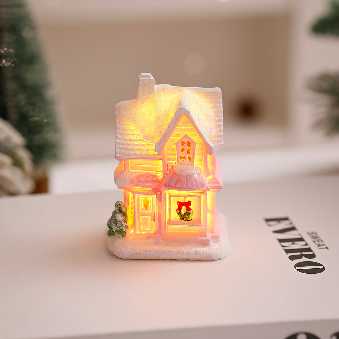 Illuminated Christmas village House Decor Stornfield