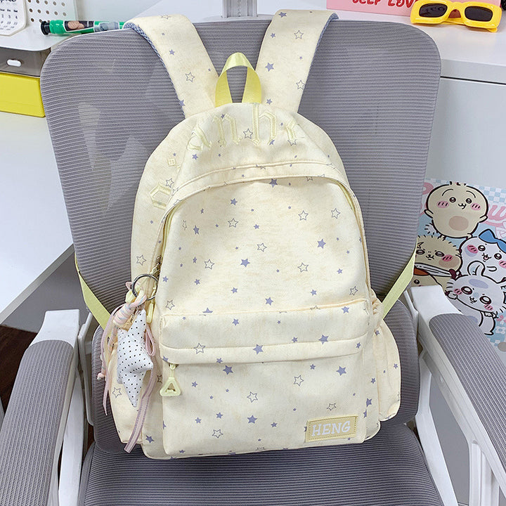 Star-Print School Backpack Stornfield