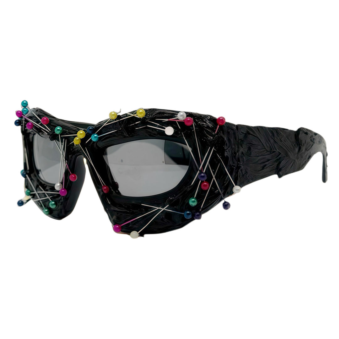 Ladies Creative Design Sunglasses with Innovative Accent Stornfield