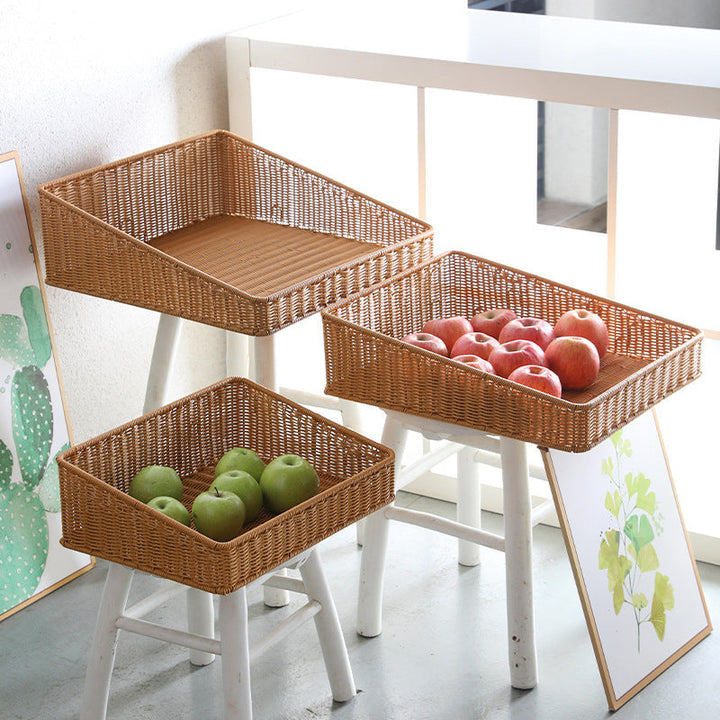 Elegant Woven Storage Tray Stornfield