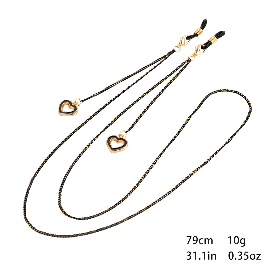 Heart Charm Eyewear Chain Stornfield