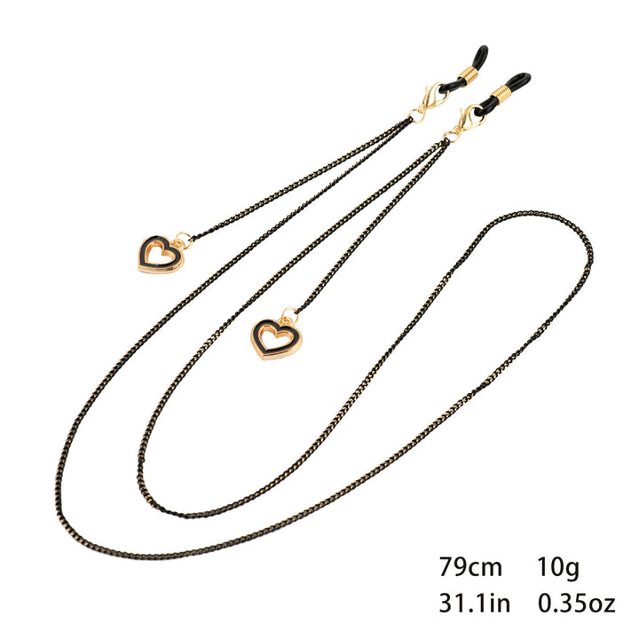 Heart Charm Eyewear Chain Stornfield