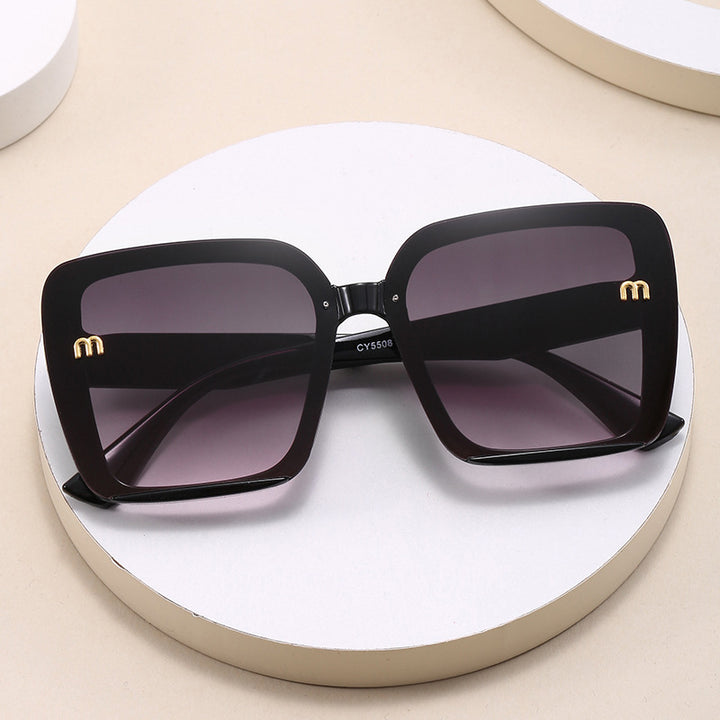 Women's oversized square sunglasses with elegant frame Stornfield