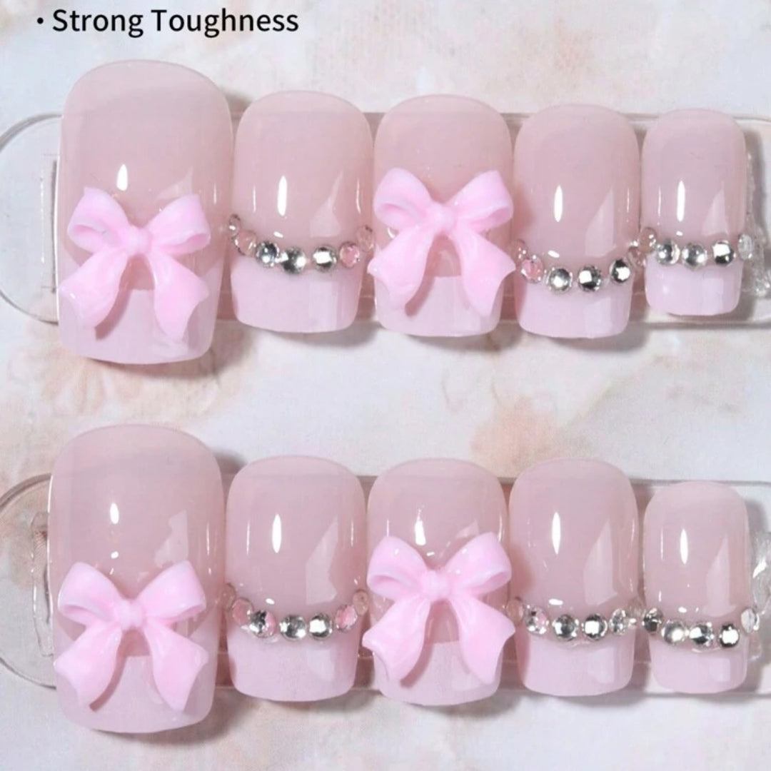 Artificial Nail Set with Decoration Stornfield