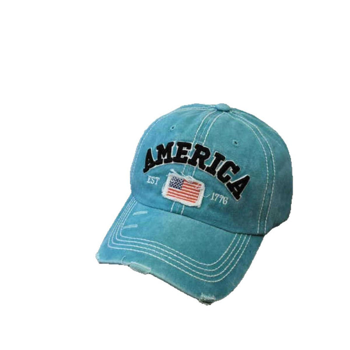 Unisex Vintage-Inspired Distressed Baseball Cap Stornfield
