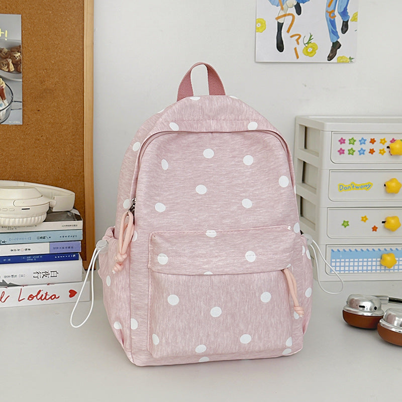 Polka Dot Patterned Backpack Stornfield 1791205640