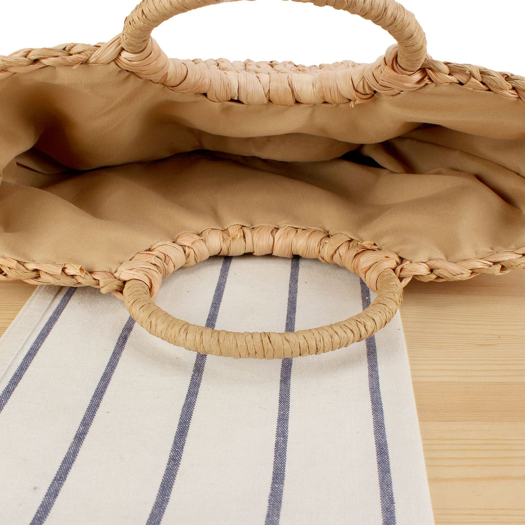 Braided Tote Bag with Unique Design Stornfield
