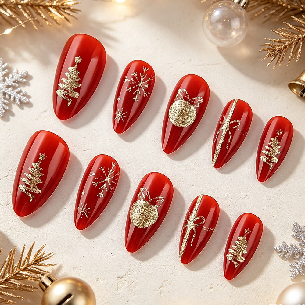Festive Themed Decorative Nail Set Stornfield