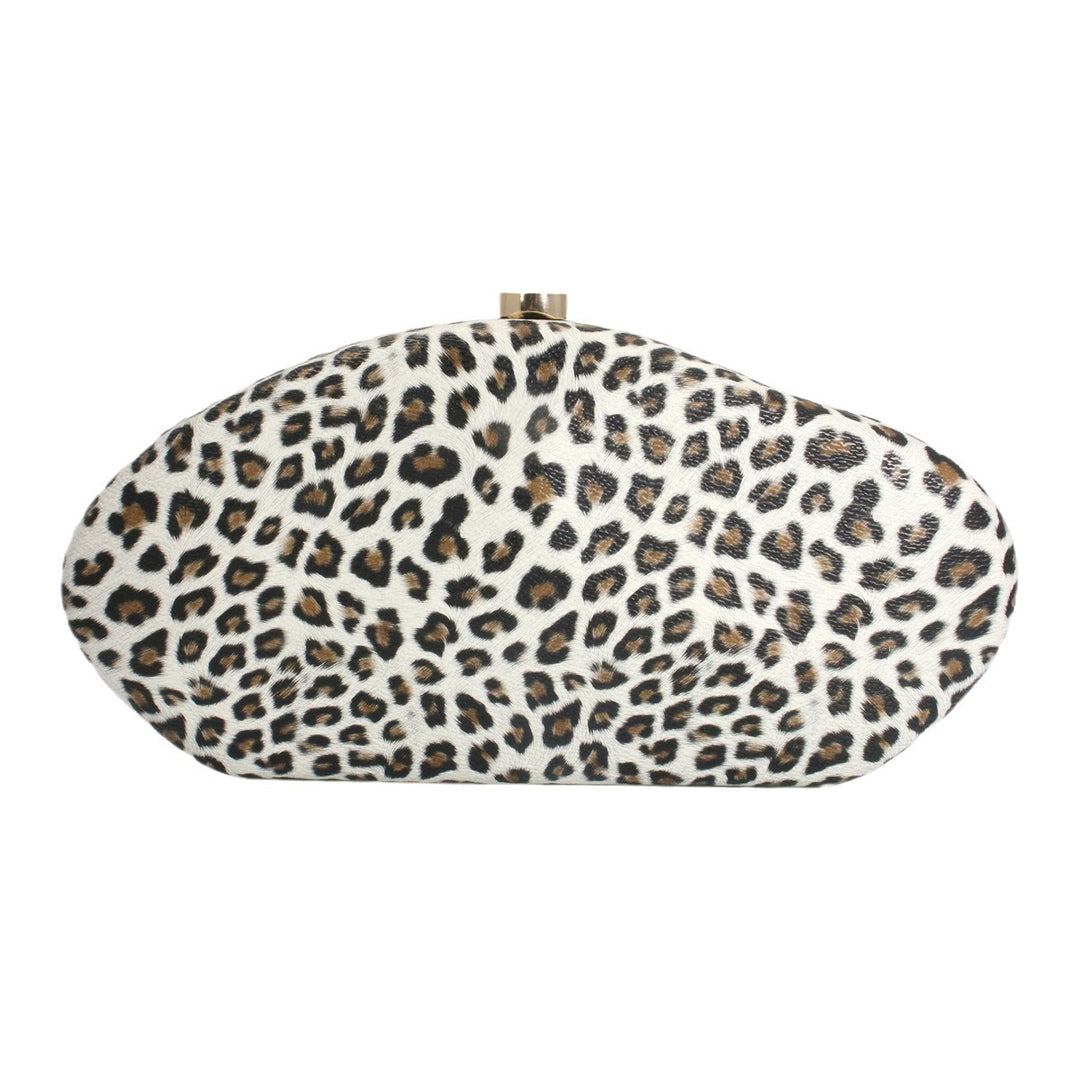 Designer Animal Print Clutch Bag
