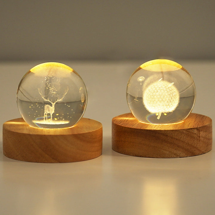 Galaxy-Themed Decorative Table Lamp