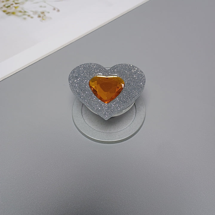 Decorative Heart-Shaped Phone Grip Stornfield