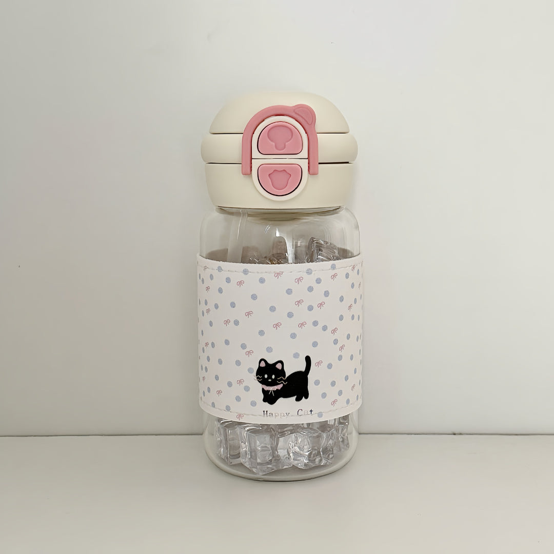 Women's water bottle with creative design and integrated straw Stornfield