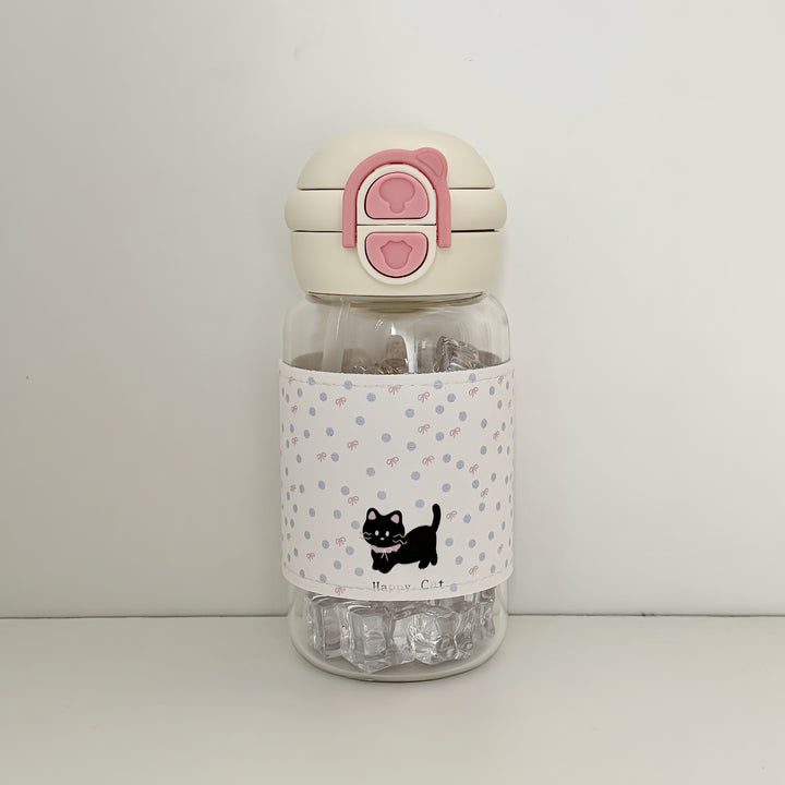 Women's water bottle with creative design and integrated straw Stornfield