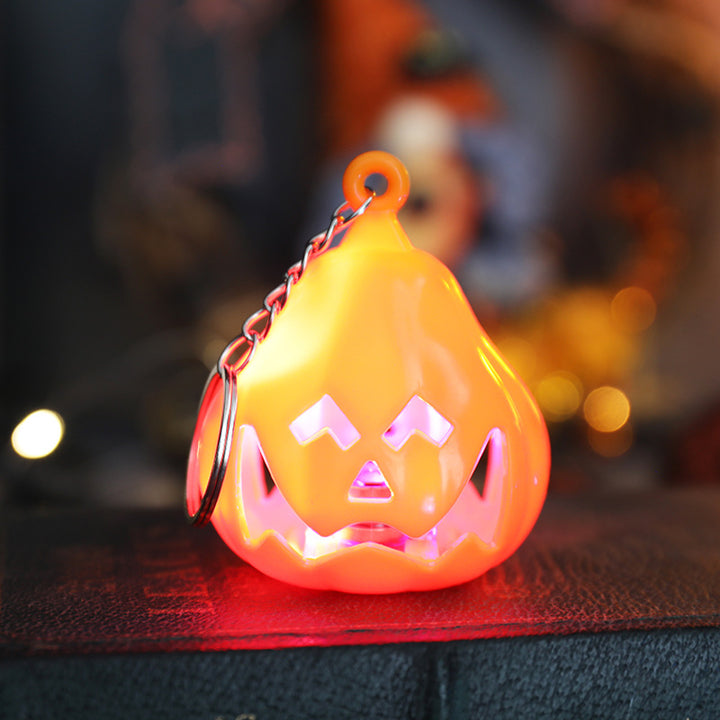 Halloween Pumpkin Glow Candle