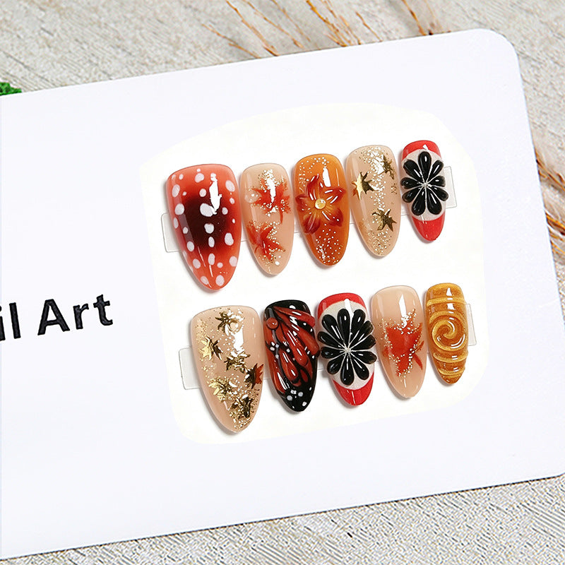 Elegant Artificial Nail Design Set Stornfield