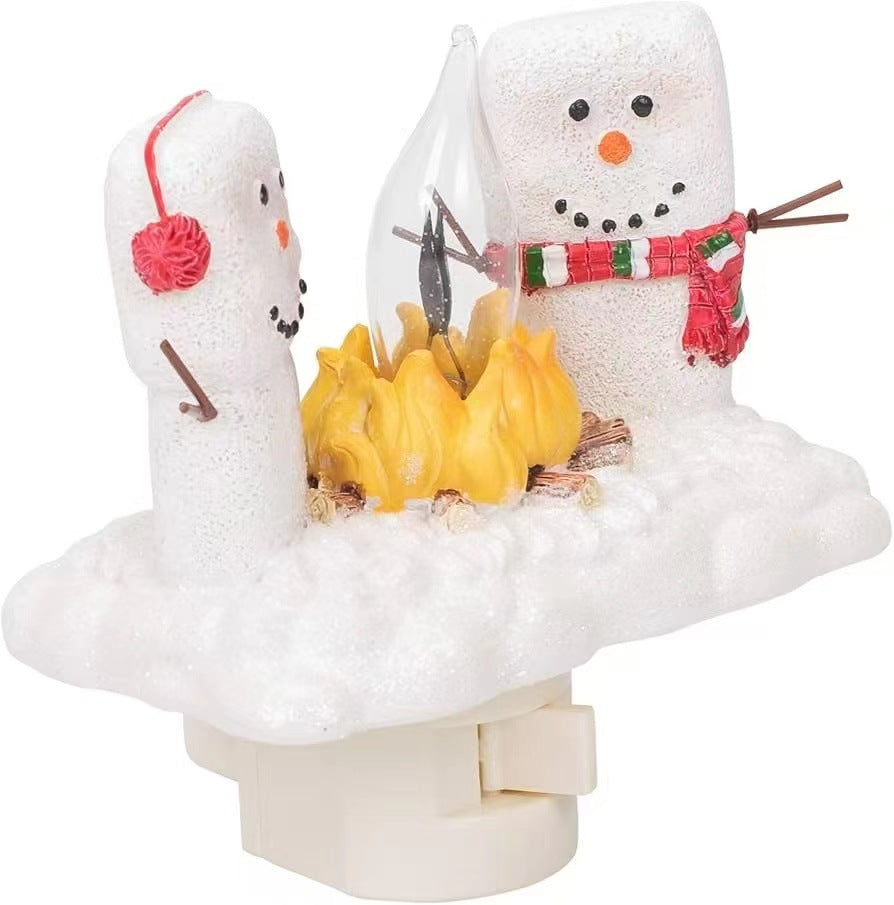 Whimsical Ghost Campfire Figurine Stornfield