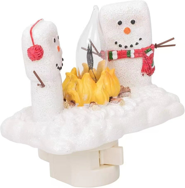 Whimsical Ghost Campfire Figurine Stornfield