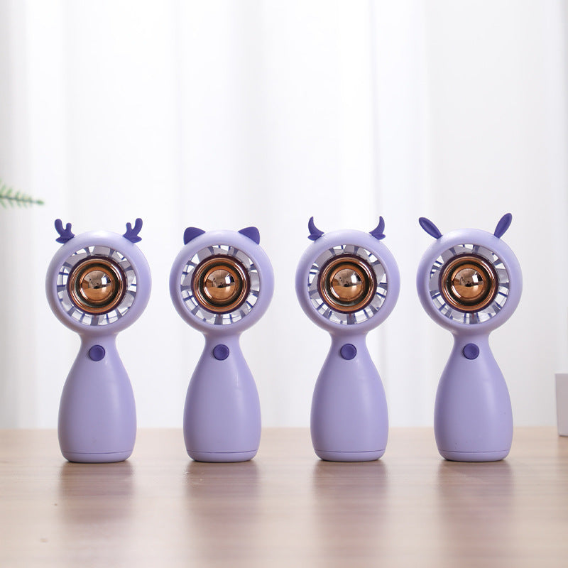 Women's portable mini fan with creative animal ears Stornfield
