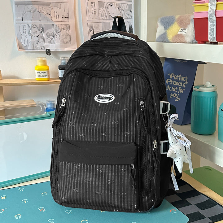 Stylish Striped Backpack Stornfield