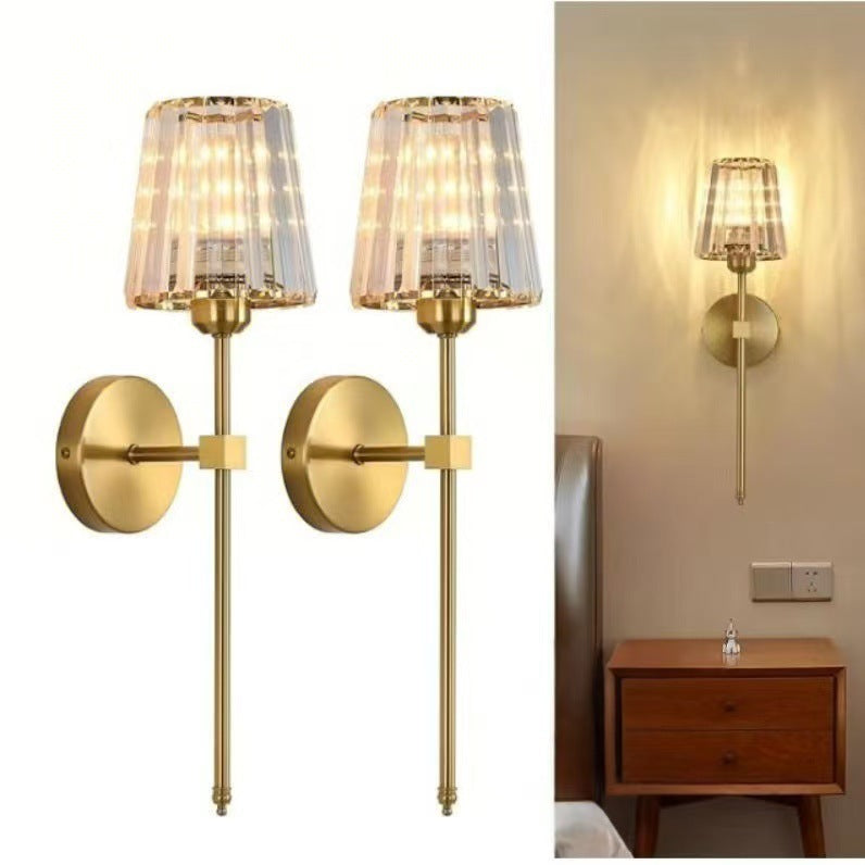 Crystal Accent Wall Lamp