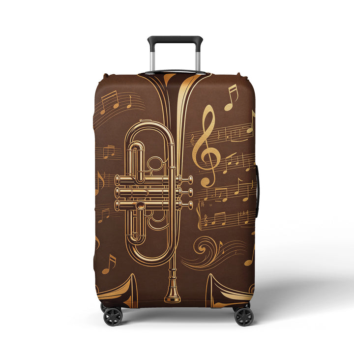 Women's suitcase with unique hand-drawn design Stornfield