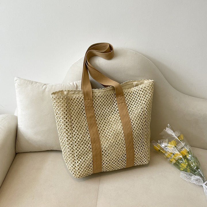 Stylish Woven Beach Tote