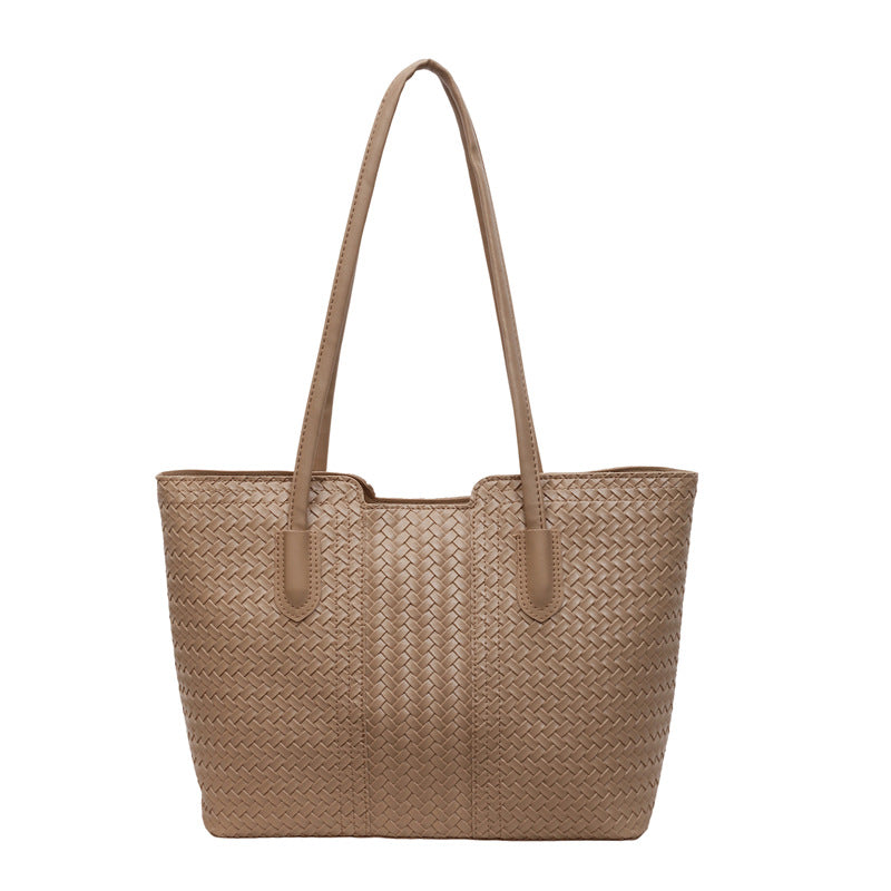 WoWoven Leather Tote Bag Stornfield