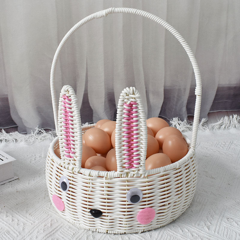 Bunny-Shaped Decorative Storage Basket Stornfield