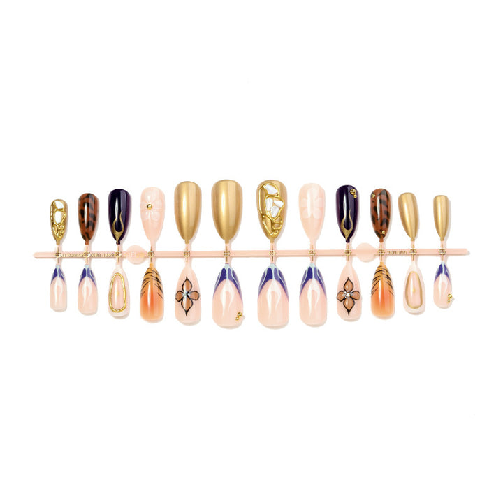 Decorative Press-On Nail Kit Stornfield
