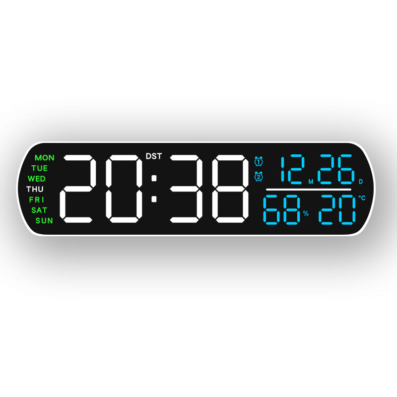 Digital multifunction alarm clock with large LED display Stornfield