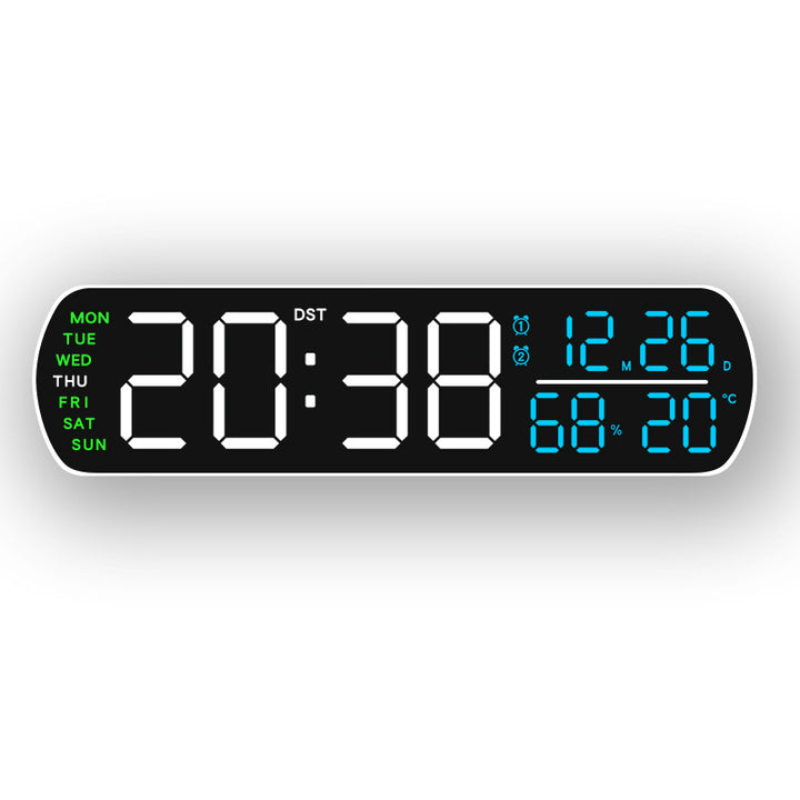 Digital multifunction alarm clock with large LED display Stornfield