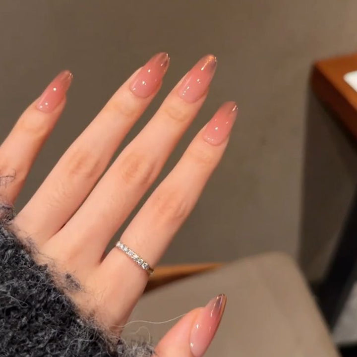 Elegant Long Press-On Nail Tips