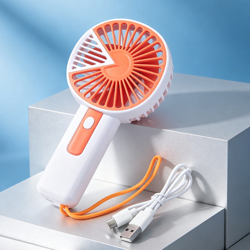 Ladies Portable Hand Fan with USB Charging Function and Ergonomic Design Stornfield