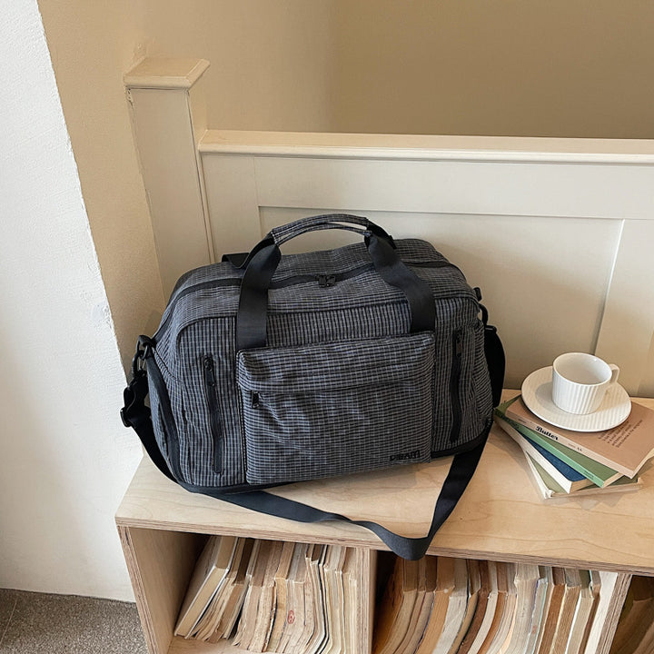 Multi-Pocket Gym Duffel Bag