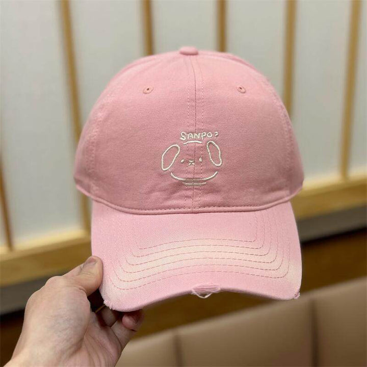 Women's Casual Character-Embroidered Baseball Cap Stornfield