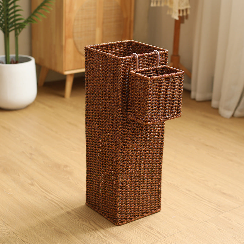 Decorative Wicker Storage Vase Stornfield
