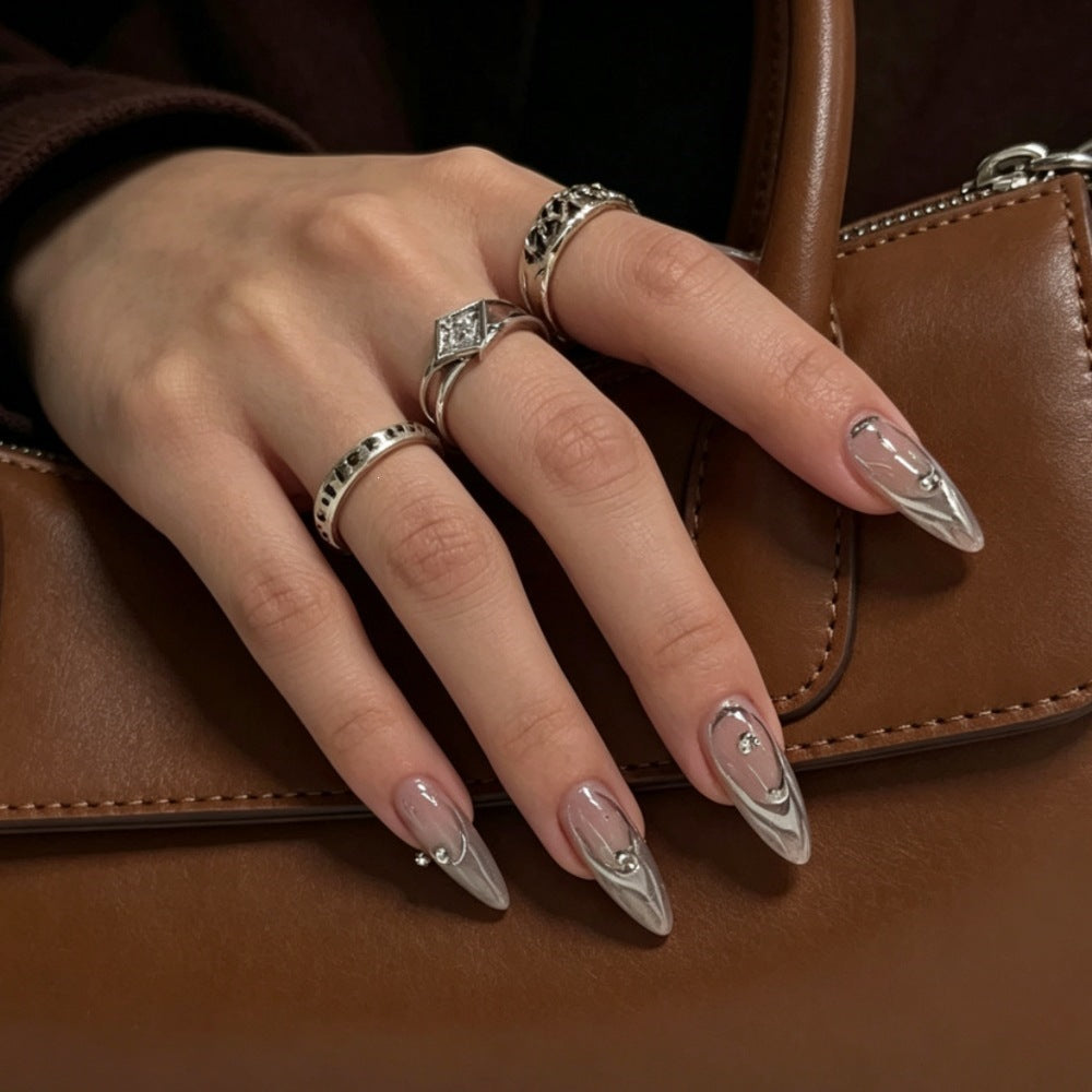 Stylish Stiletto Nail Art Enhancements