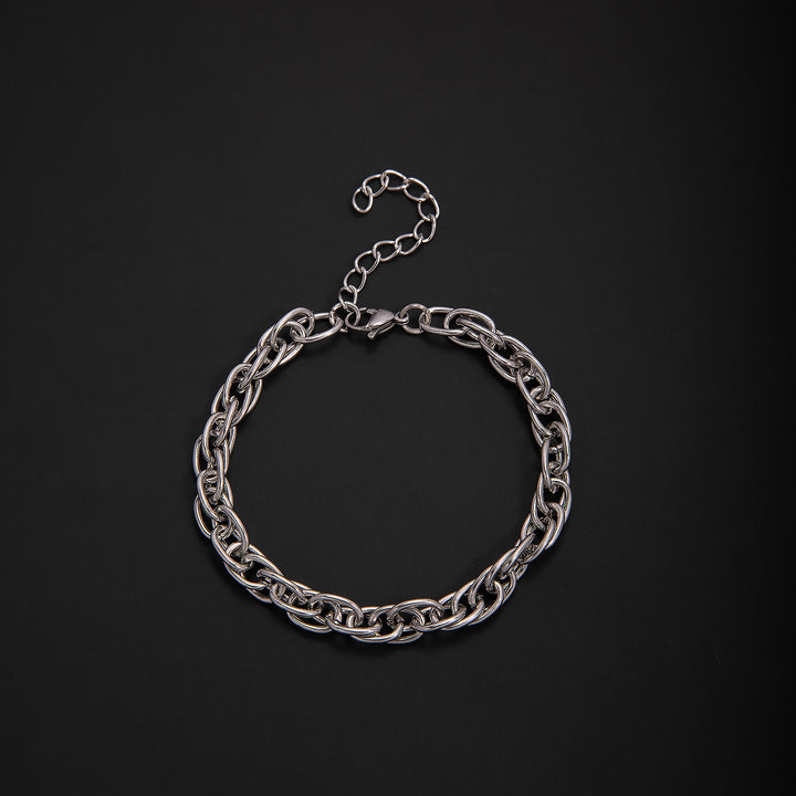 Textured Chain Link Bracelet Stornfield
